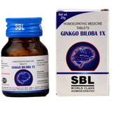 SBL Homeopathy Ginko Biloba Tablets - Safuron